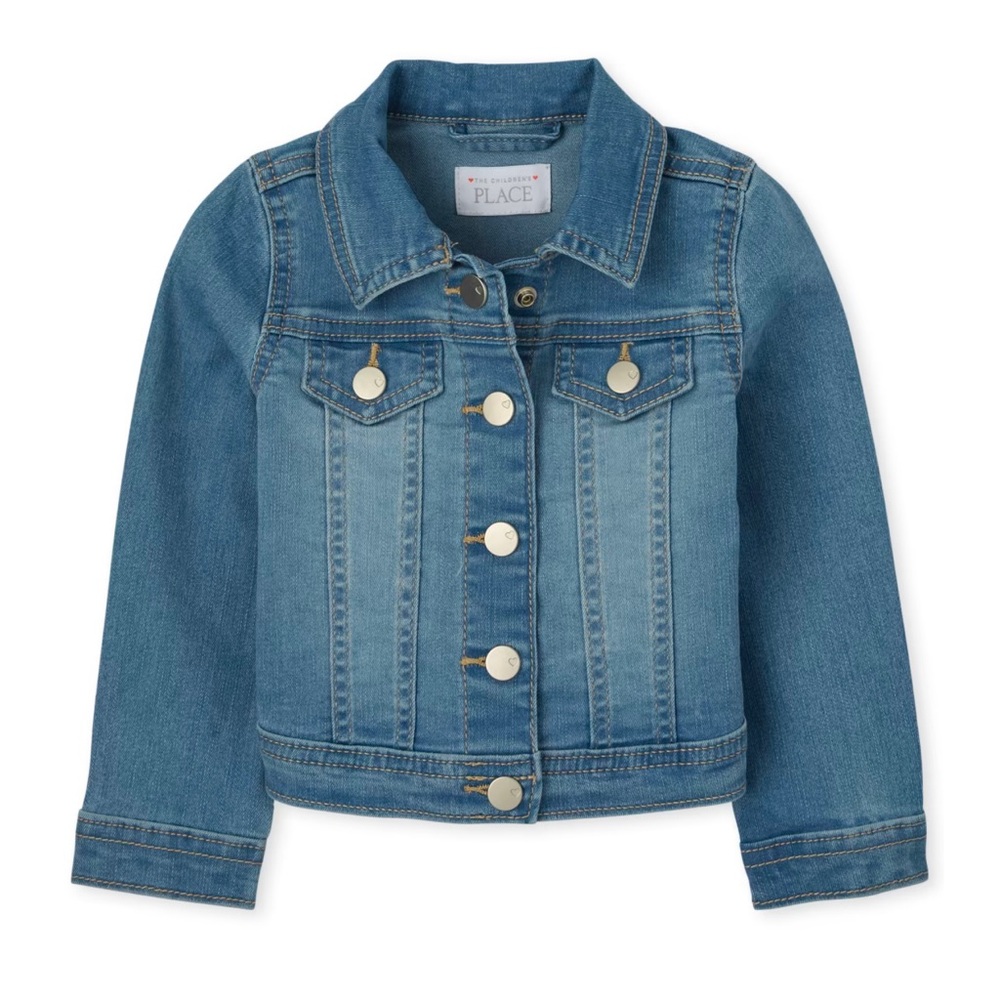Toddler girl denim jacket